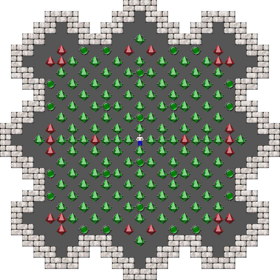 Sokoban David W. Skinner Arranged level 340